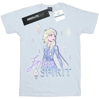 textil Niño Camisetas manga corta Disney Frozen 2 Elsa Free Spirit Blanco