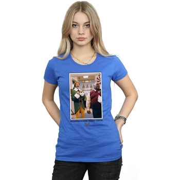textil Mujer Camisetas manga larga Elf BI19320 Azul