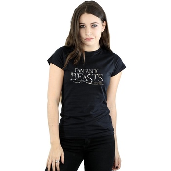 textil Mujer Camisetas manga larga Fantastic Beasts BI20169 Negro