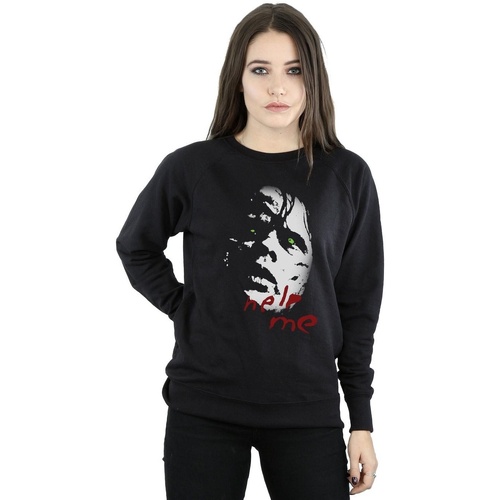textil Mujer Sudaderas The Exorcist Help Me Negro