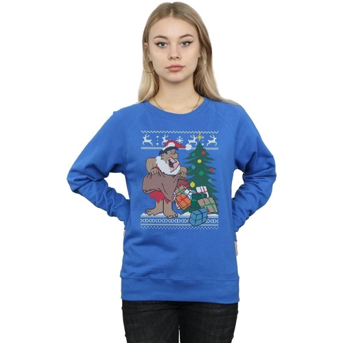 textil Mujer Sudaderas The Flintstones Christmas Fair Isle Azul