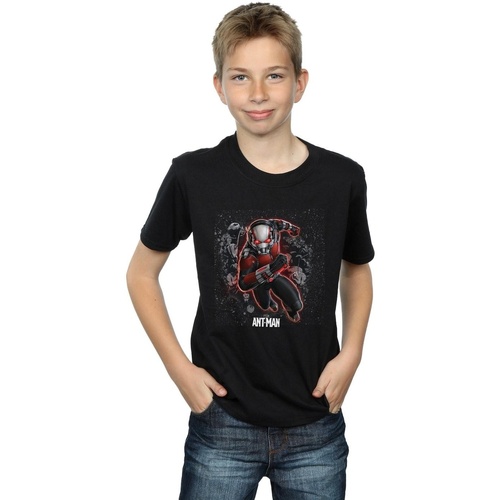textil Niño Tops y Camisetas Marvel Ant-Man Ants Running Negro