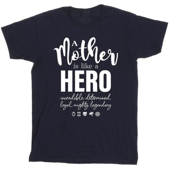 textil Hombre Camisetas manga larga Marvel Avengers Mother Hero Azul