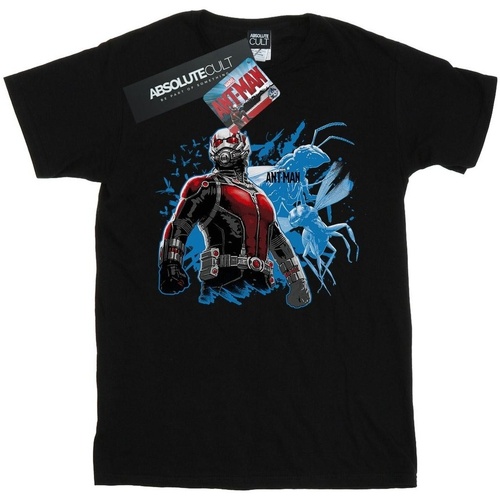 textil Niña Camisetas manga larga Marvel Ant-Man Standing Negro