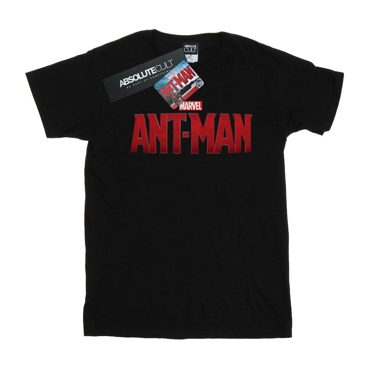 textil Niña Camisetas manga larga Marvel Ant-Man Movie Logo Negro