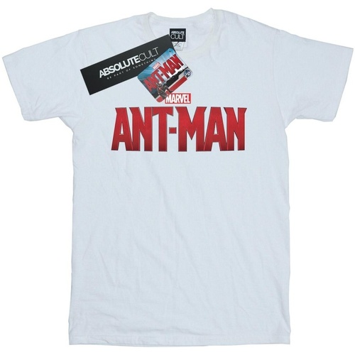 textil Niña Camisetas manga larga Marvel Ant-Man Movie Logo Blanco