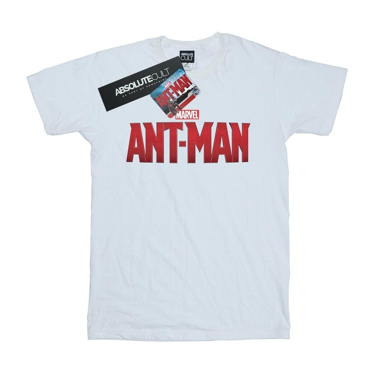 textil Niña Camisetas manga larga Marvel Ant-Man Movie Logo Blanco