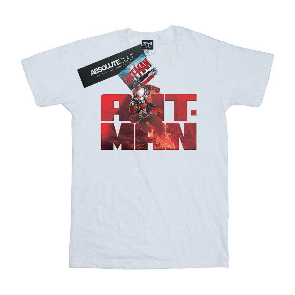 textil Niña Camisetas manga larga Marvel Ant-Man Running Blanco