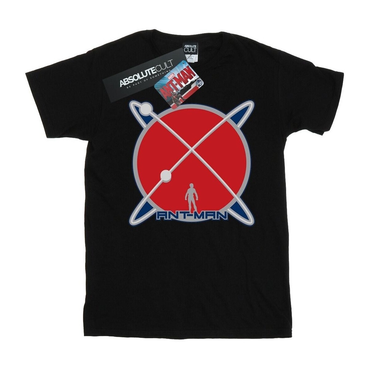 textil Niña Camisetas manga larga Marvel Ant-Man Planet Logo Negro