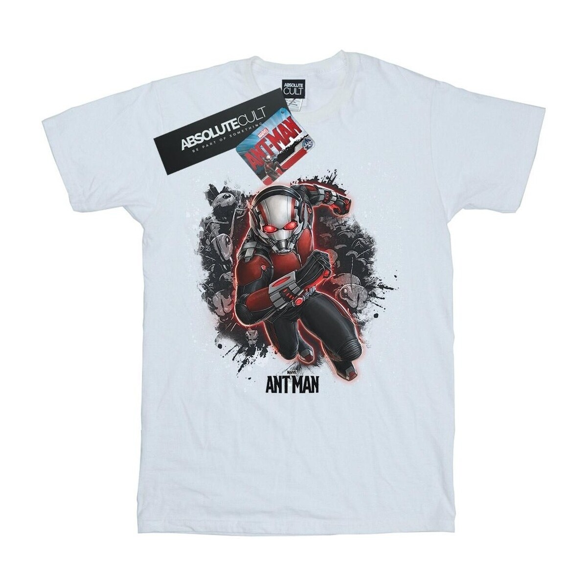 textil Niña Camisetas manga larga Marvel Ant-Man Ants Running Blanco