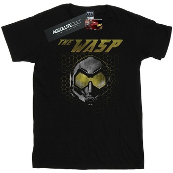 textil Niña Camisetas manga larga Marvel Ant-Man And The Wasp Hope Mask Hexagon Negro