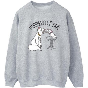 textil Mujer Sudaderas Disney The Aristocats Purrfect Pair Gris