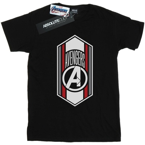textil Mujer Camisetas manga larga Marvel Avengers Endgame Team Icon Negro