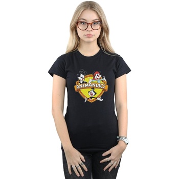 textil Mujer Camisetas manga larga Animaniacs  Negro
