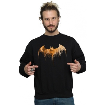 textil Hombre Sudaderas Dc Comics Batman Arkham Knight Halloween Moon Logo Fill Negro