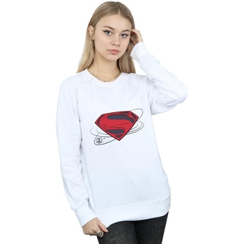 textil Mujer Sudaderas Dc Comics Justice League Movie Superman Logo Blanco