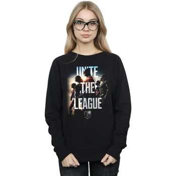 textil Mujer Sudaderas Dc Comics Justice League Movie Unite The League Negro
