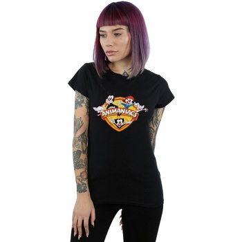 textil Mujer Camisetas manga larga Animaniacs  Negro