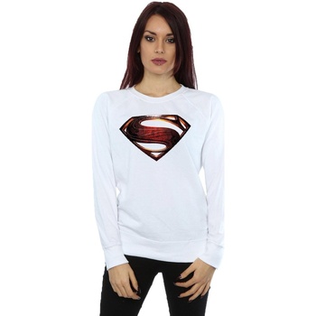 textil Mujer Sudaderas Dc Comics Justice League Movie Superman Emblem Blanco