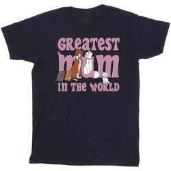 textil Niña Camisetas manga larga Disney The Aristocats Greatest Mum Azul