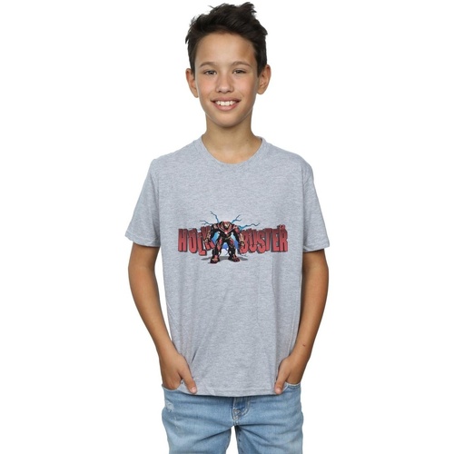 textil Niño Tops y Camisetas Marvel Avengers Infinity War Hulkbuster 2.0 Gris