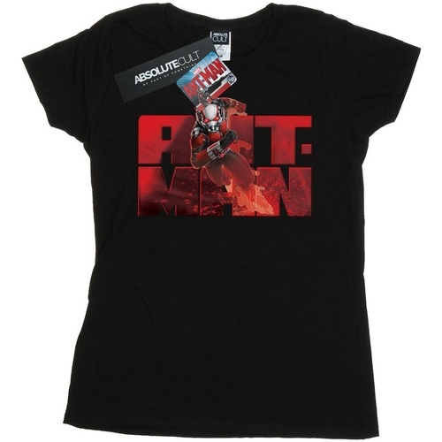 textil Mujer Camisetas manga larga Marvel Ant-Man Running Negro