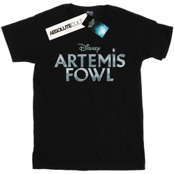 textil Niña Camisetas manga larga Disney Artemis Fowl Movie Logo Negro