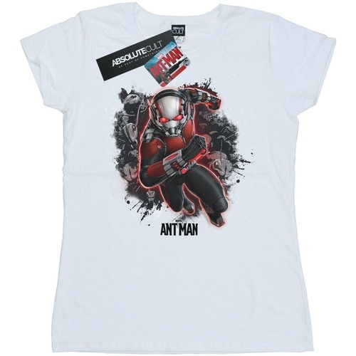 textil Mujer Camisetas manga larga Marvel Ant-Man Ants Running Blanco