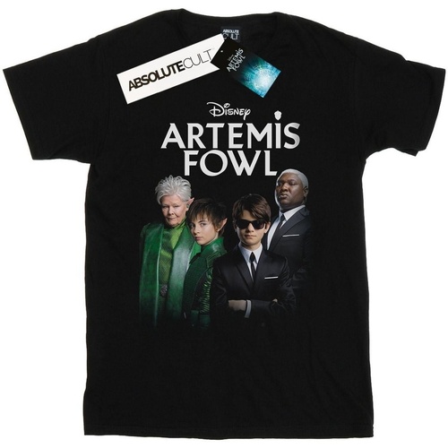 textil Niña Camisetas manga larga Disney Artemis Fowl Group Photo Negro