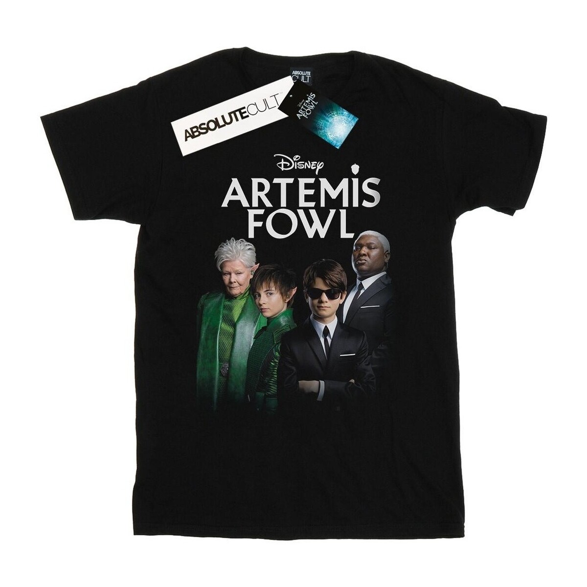 textil Niña Camisetas manga larga Disney Artemis Fowl Group Photo Negro