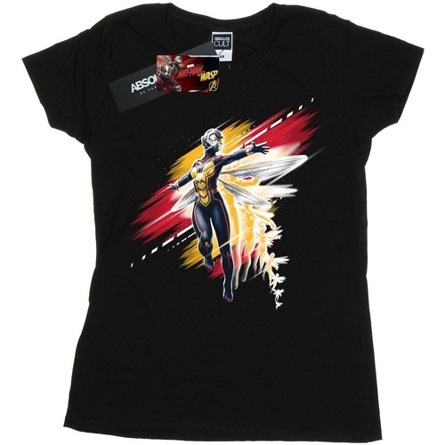 textil Mujer Camisetas manga larga Marvel Ant-Man And The Wasp Hope Brushed Negro