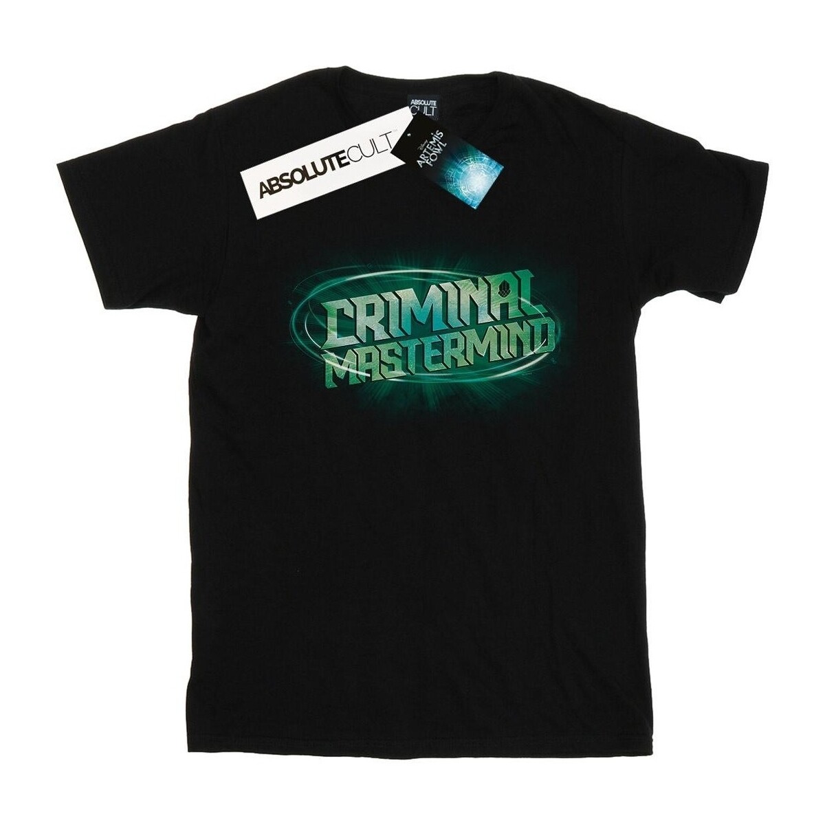 textil Niña Camisetas manga larga Disney Artemis Fowl Criminal Mastermind Negro