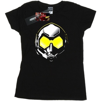 textil Mujer Camisetas manga larga Marvel Ant-Man And The Wasp Hope Mask Negro