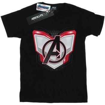 textil Hombre Camisetas manga larga Marvel Avengers Endgame Quantum Realm Suit Negro