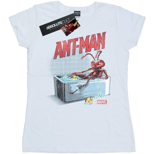 textil Mujer Camisetas manga larga Marvel Ant-Man And The Wasp Bathing Ant Blanco