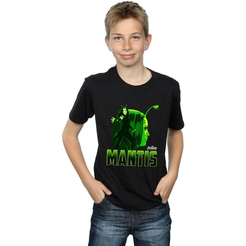 textil Niño Tops y Camisetas Marvel Avengers Infinity War Mantis Character Negro