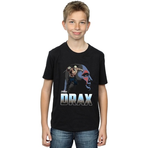 textil Niño Camisetas manga corta Marvel Avengers Infinity War Drax Character Negro