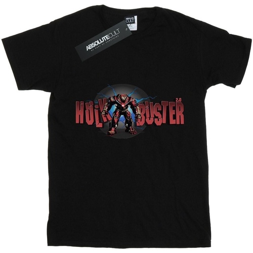 textil Niña Camisetas manga larga Marvel Avengers Infinity War Hulkbuster 2.0 Negro