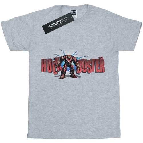 textil Niña Camisetas manga larga Marvel Avengers Infinity War Hulkbuster 2.0 Gris