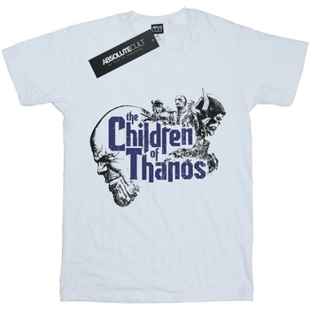 textil Niña Camisetas manga larga Marvel Avengers Infinity War Children Of Thanos Blanco