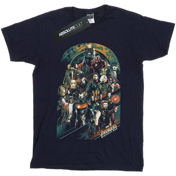 textil Niña Camisetas manga larga Marvel Avengers Infinity War Team Azul