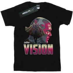 textil Niña Camisetas manga larga Marvel Avengers Infinity War Vision Character Negro
