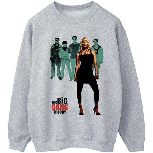 textil Mujer Sudaderas The Big Bang Theory Penny Standing Gris