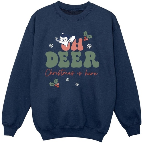 textil Niña Sudaderas Disney Bambi Oh Deer Azul