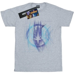 textil Niña Camisetas manga larga Marvel Avengers Infinity War Guardian Lines Gris