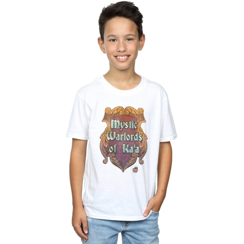 textil Niño Tops y Camisetas The Big Bang Theory Mystic Warlords Of Kaa Blanco