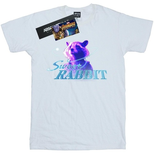textil Niña Camisetas manga larga Marvel Avengers Infinity War Sweet Rabbit Blanco