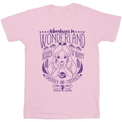 textil Mujer Camisetas manga larga Disney Alice In Wonderland Adventures In Wonderland Rojo