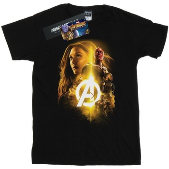 textil Niña Camisetas manga larga Marvel Avengers Infinity War Vision Witch Team Up Negro
