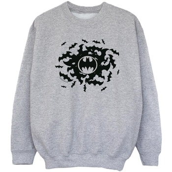 textil Niña Sudaderas Dc Comics Batman Bat Swirl Gris